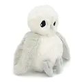 Les Déglingos | Les Ptipotos - Coucou White Polar Owl Soft Toy Mother And Her Baby