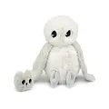 Les Déglingos | Les Ptipotos - Coucou White Polar Owl Soft Toy Mother And Her Baby