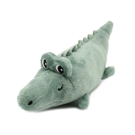 Les Déglingos | Les Ptipotos - Peluche Croketou « Crocodile vert » : maman et son bébé