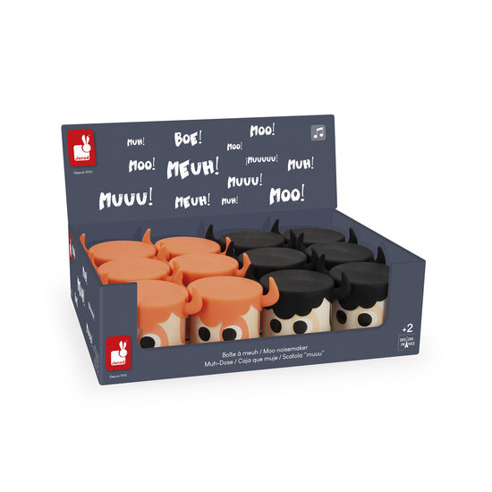 Janod Janod | Sound Box: Cow Assortment