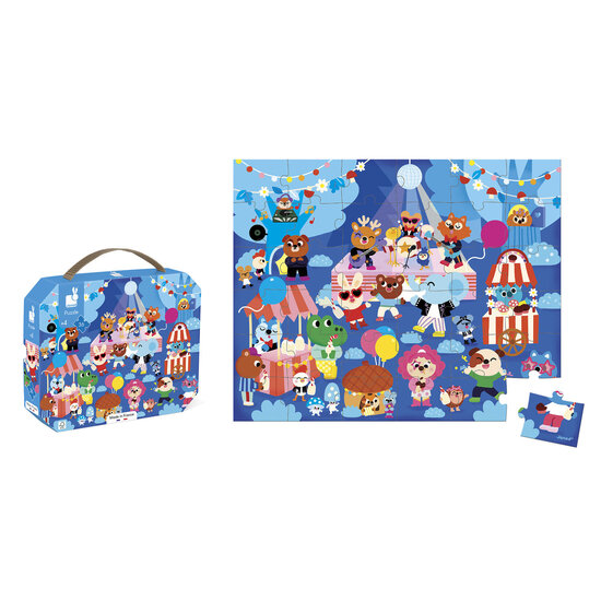 Janod Janod | “It's a Party” Jigsaw Puzzle, 36 Pieces