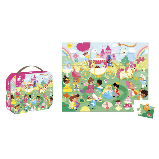 Janod Janod | Puzzle Les Princesses, 36 pièces