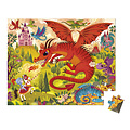 Janod Janod | Puzzle « Le royaume des dragons » 54 pièces