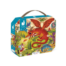 Janod | Kingdom of Dragons Jigsaw Puzzle, 54 Pieces