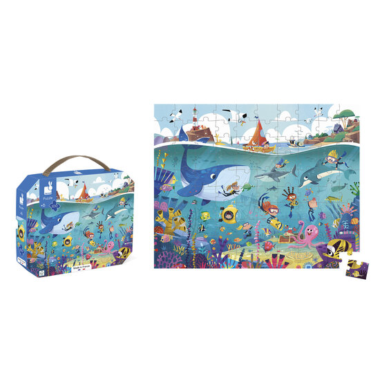 Janod Janod | Puzzel De Zeebodem 100 Stukjes
