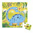 Janod Janod | Dino Mum and Baby Birthday Puzzle Card