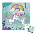 Janod Janod | Carte puzzle d'anniversaire Licorne Maman Bébé