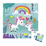 Janod Janod | Birthday Puzzle Card: Unicorn Mum and Baby