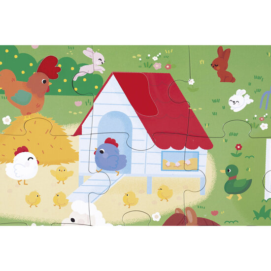 Janod Janod | Touchscreen Farm Animals Puzzle