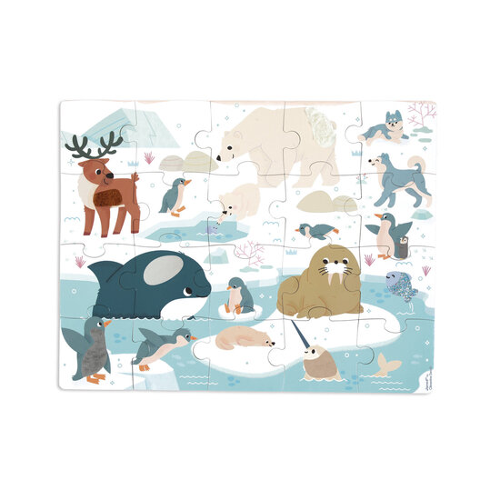 Janod Janod | Touchscreen Puzzel Polaire Polen