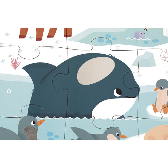 Janod Janod | Touchscreen Puzzel Polaire Polen