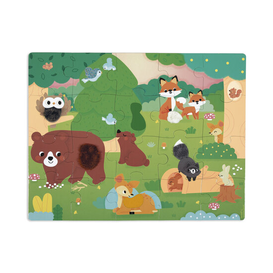 Janod Janod | Touchscreen-Puzzle „Wald“