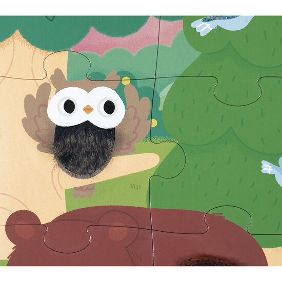 Janod Janod | Touchscreen-Puzzle „Wald“