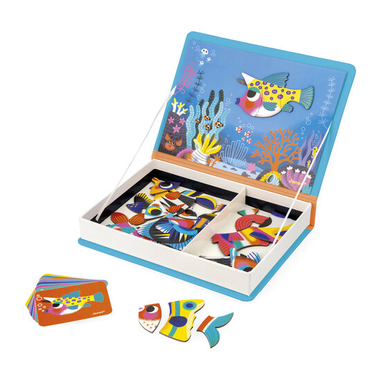 Janod Janod | Tropical Fish Magnetic Book