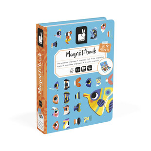 Janod | Magnetbuch „Tropische Fische“