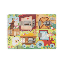 Janod | Farm - Enamelled plate