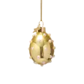 Vondels Vondels | Pearl Eggs Glass Hanging Ornaments, H6cm, 5-pack