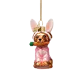 Vondels Vondels | Hangfiguur Bunny Makeover Easter Glas H7,7cm 3-pack