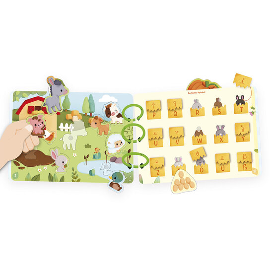 Janod Janod | Farm Busy Book Activity Book