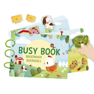 Janod | Farm Busy Book Activity Book