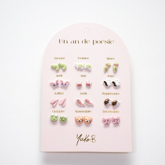 Yuko B Yuko B | Boucles d'oreilles Jungle