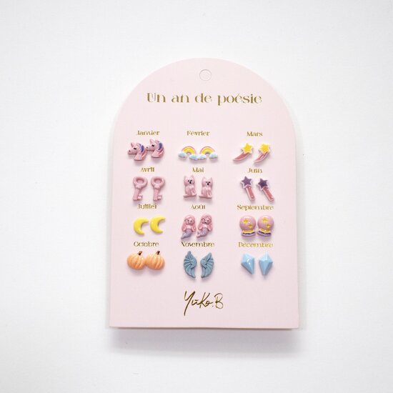 Yuko B Yuko B | Boucles d'oreilles Fairy Tale