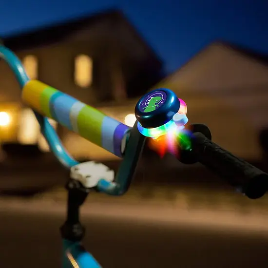 Brightz Brightz | Space Brightz Lighted Bell Blue