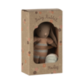 Maileg Maileg | Ensemble lapin Micro brun rose poudré