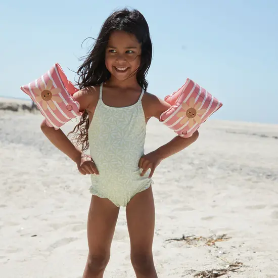 Swim Essentials Swim Essentials | Zwembandjes Daisy Flowers Roze 2-6Y