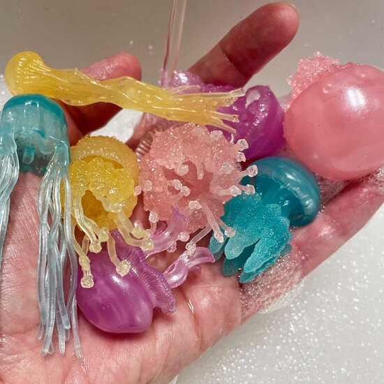 Safari Ltd Safari Ltd. | Figurines « Jellyfish » phosphorescentes