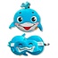 Zoonap Zoonap | Nackenkissen mit Schlafmaske Billy Brown Zoonap Dolphy Dolph