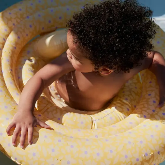 Swim Essentials Swim Essentials | Florish Yellow Swim Ring 0-1Y