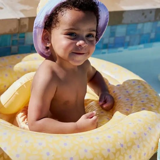 Swim Essentials Swim Essentials | Florish Yellow Swim Ring 0-1Y