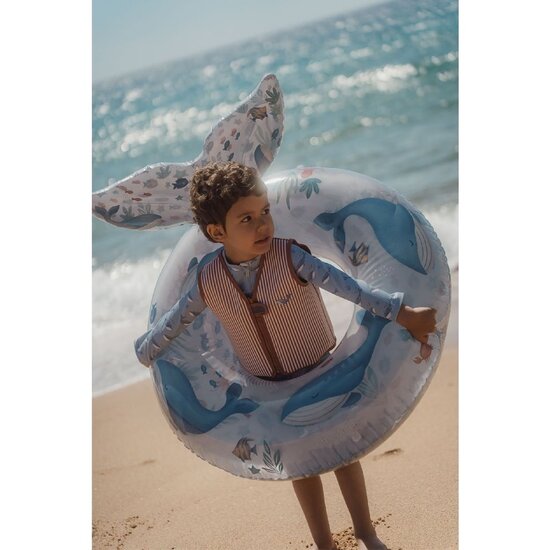 Little Dutch Little Dutch | Ocean World Swim Ring with Tail, Ø91cm