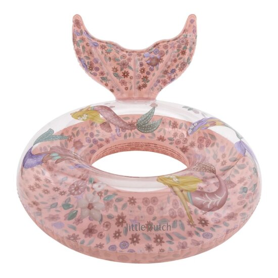 Little Dutch Little Dutch | Dreamy Mermaid Swim Ring with Tail, Ø91cm