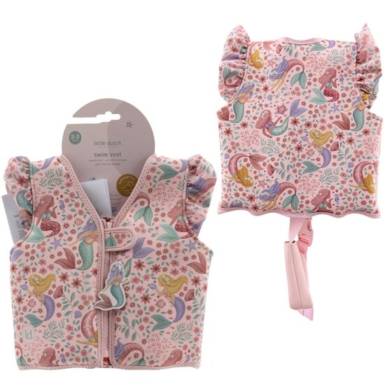 Little Dutch Little Dutch | Gilet de sauvetage Dreamy Mermaid 2-3 ans