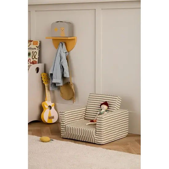 Kid's Concept Kid's Concept | Kid's Base Opvouwbare Fauteuil  Stripe