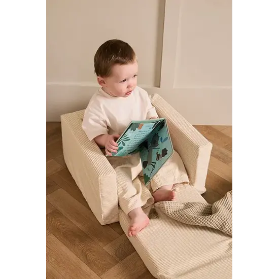 Kid's Concept Kid's Concept | Kid's Base Opvouwbare Fauteuil Off-white