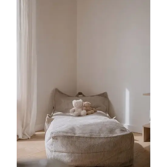 Kid's Concept Kid's Concept | Kid's Base Bean Bag Grey/Brown