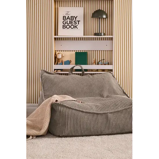 Kid's Concept Kid's Concept | Pouf Kid's Base Gris/Marron