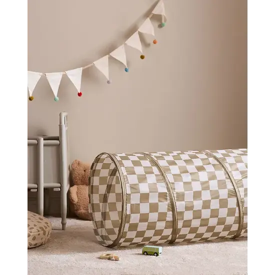 Kid's Concept Kid's Concept | Sternentunnel, kariert, grün