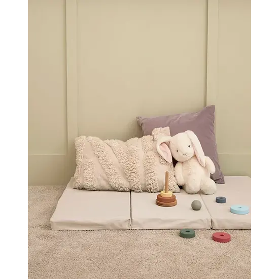 Kid's Concept Kid's Concept | Tapis de jeu pliable Kid's Base, blanc cassé
