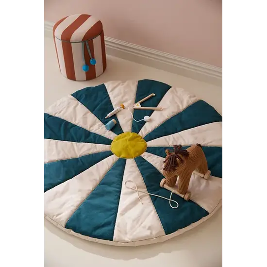 Kid's Concept Kid's Concept | Speelmat Circus Teal