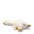 Steiff Steiff | Gilda Goose Rattle 21 cm White