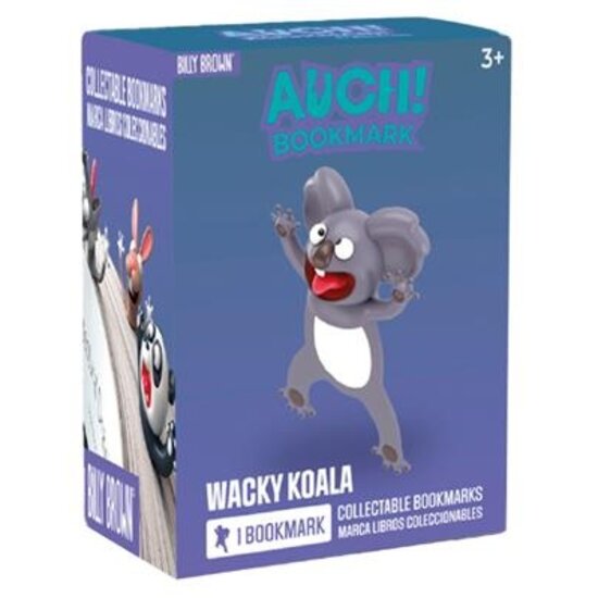 Auch! Bookmarks Auch! Bookmarks | Billy Brown Bookmark: Wild Animals – Wacky Koala