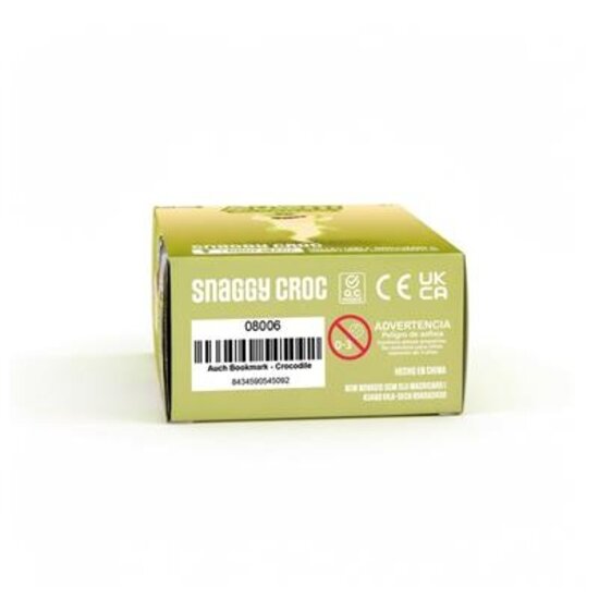 Auch! Bookmarks Auch! Bookmarks | Billy Brown Bladwijzer Wilde Dieren Snaggy Croc