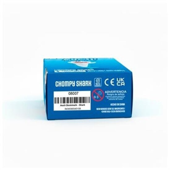 Auch! Bookmarks Auch! Bookmarks | Billy Brown Bookmark: Sea Creatures – Chompy Shark