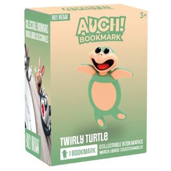 Auch! Bookmarks Auch! Bookmarks | Billy Brown Bookmark: Sea Creatures – Twirly Turtle