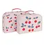 A Little Lovely Company A Little Lovely Company | Suitcase Set Of 2 Cherries