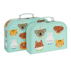 A Little Lovely Company | Kofferset Dierenvriendjes